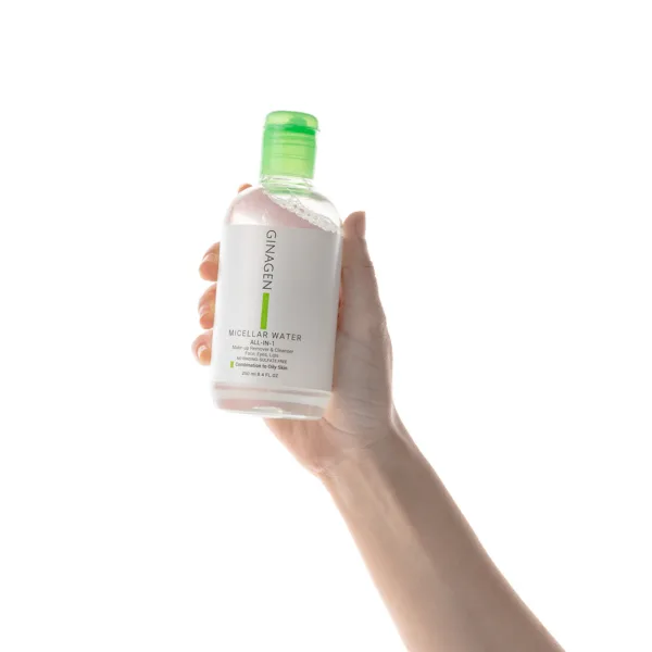 میسلار واتر ژیناژن مدل Deep Clean مخصوص پوست چرب حجم 250 میلی لیتر — تصویرِ ۴